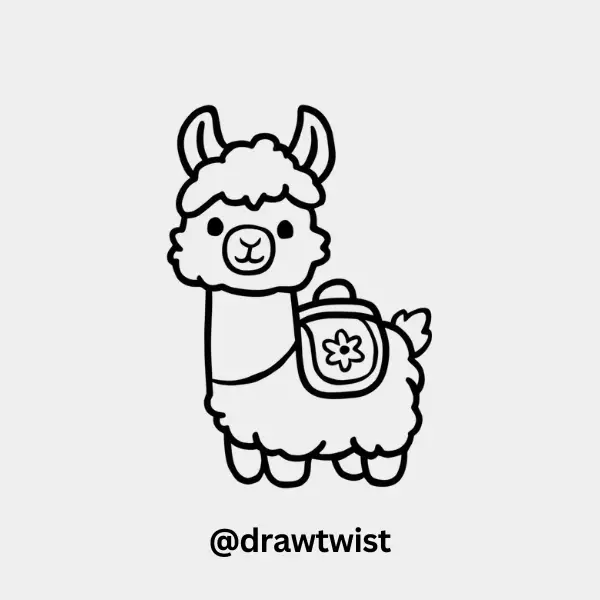 Llama with a Backpack