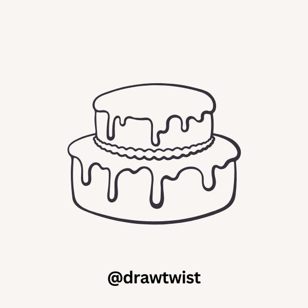 Melting Ice Cream Cake