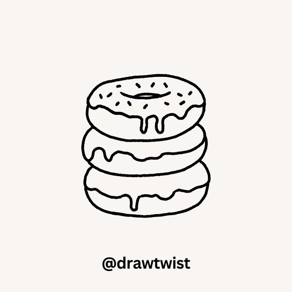 Mini Donut Cake Tower