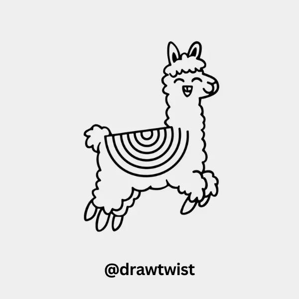 Rainbow Llama