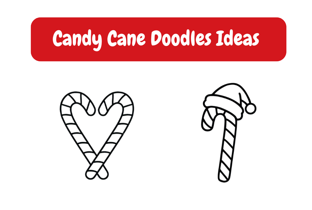 22 Cute Simple Candy Cane Doodles Ideas For Christmas