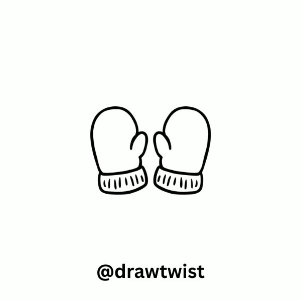 Simple Mittens (Side-by-Side)