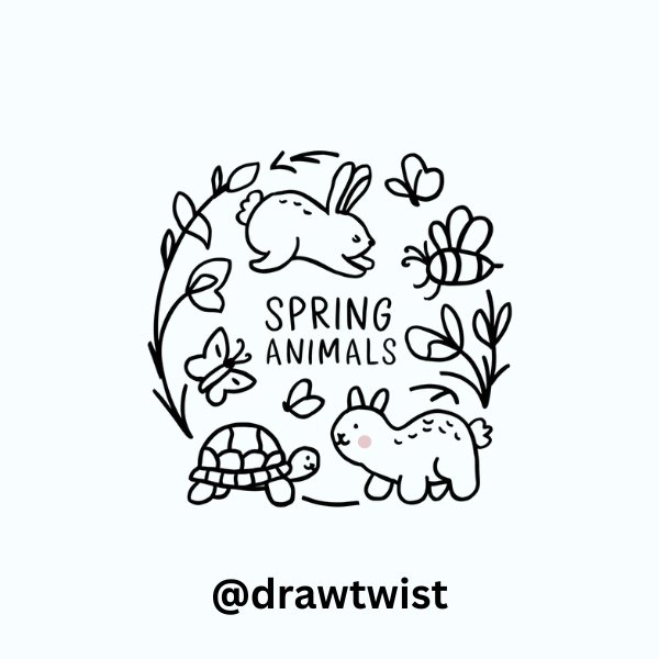 Simple Spring Animal Mix