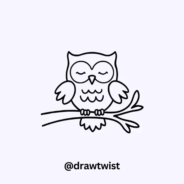 Sleepy Owl Perch