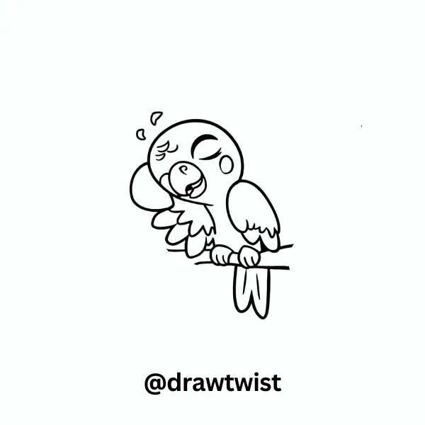 Sleepy Parrot
