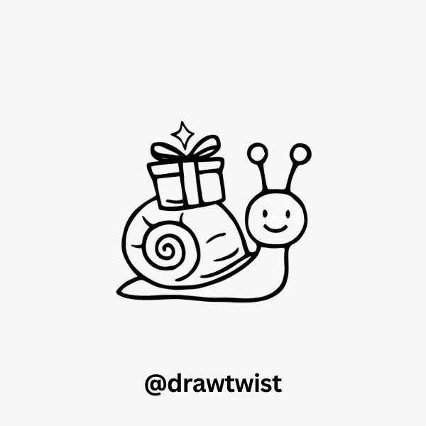 Snail with a Present