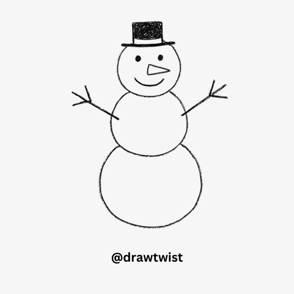 Snowman doodles