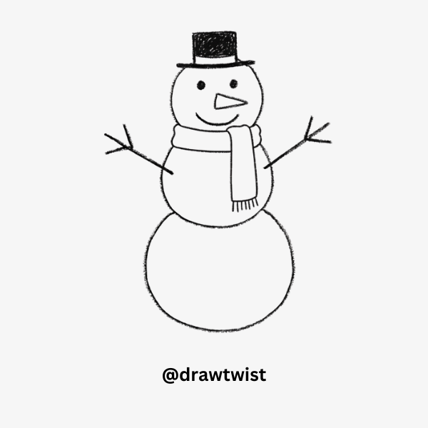 Snowman doodles