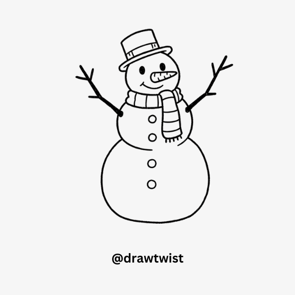 Snowman doodles