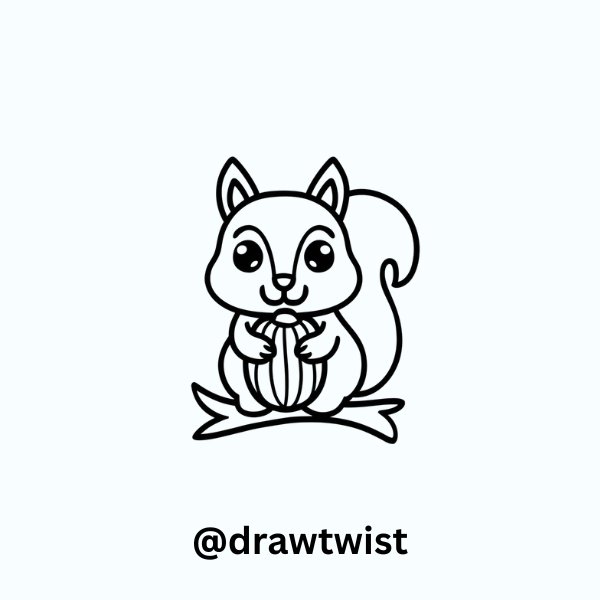 Squirrel Holding Nut