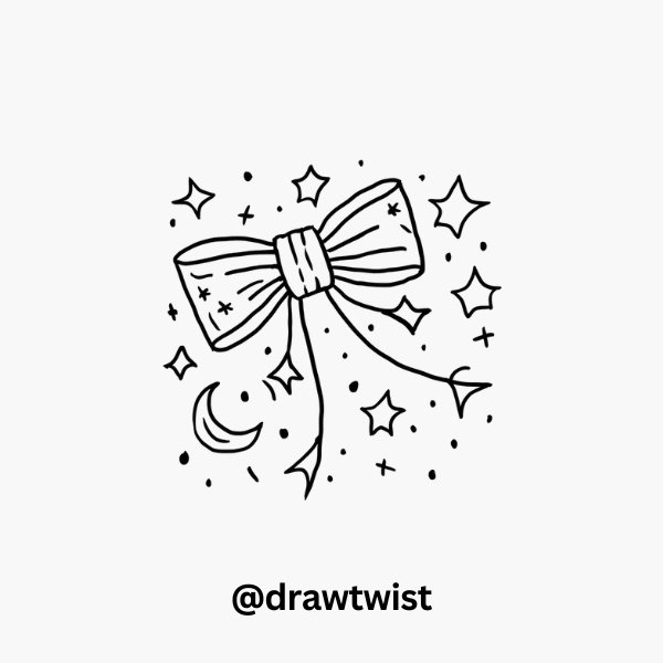 Starry Night Bow