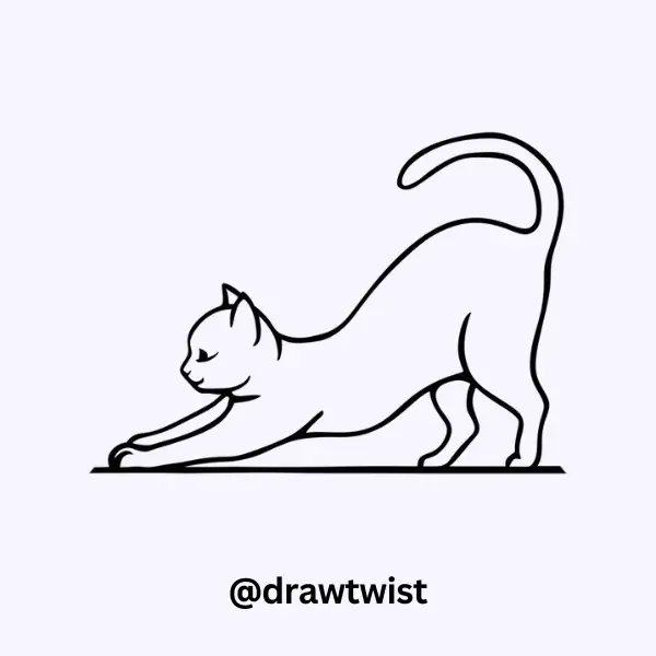 Stretching Cat Pose