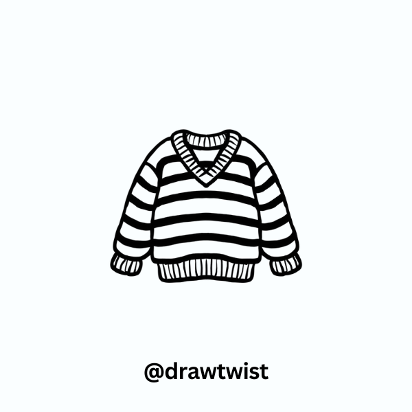 Striped Winter Sweater
