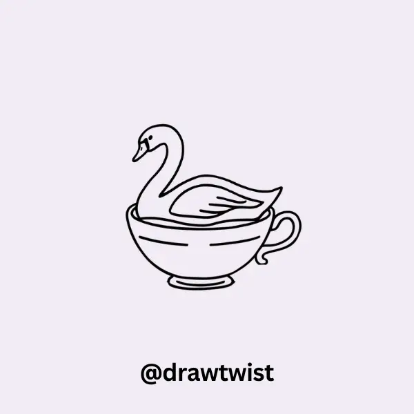 Swan in a Teacup