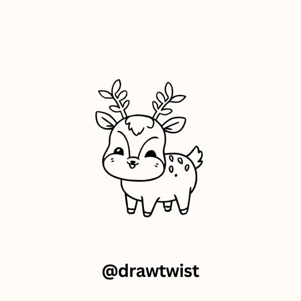 Tiny Chubby Deer