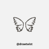 30 Fun and Easy Wing Drawing Ideas to Draw - drawtwist.com
