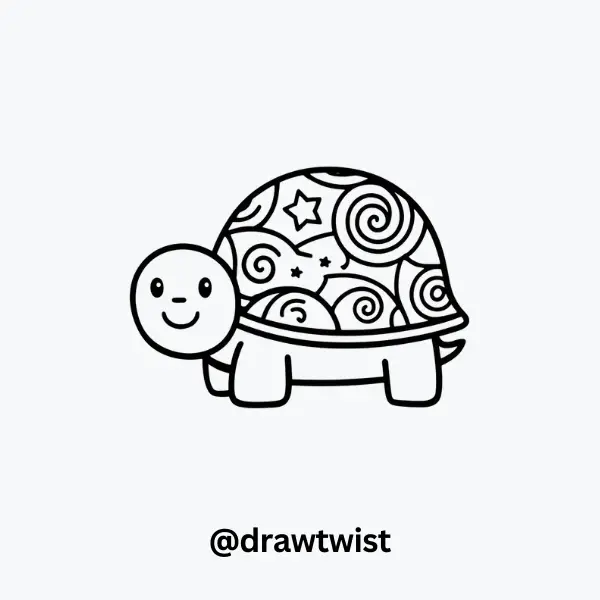 Turtle with Galaxy Shell