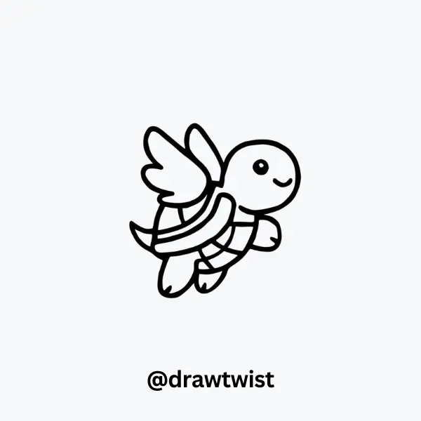 Turtle with Wings (Flying Turtle)