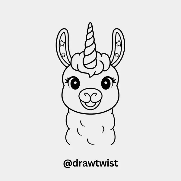 Unicorn Llama (Llamacorn)