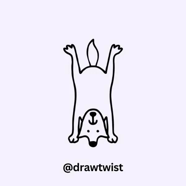 Upside-Down Wolf