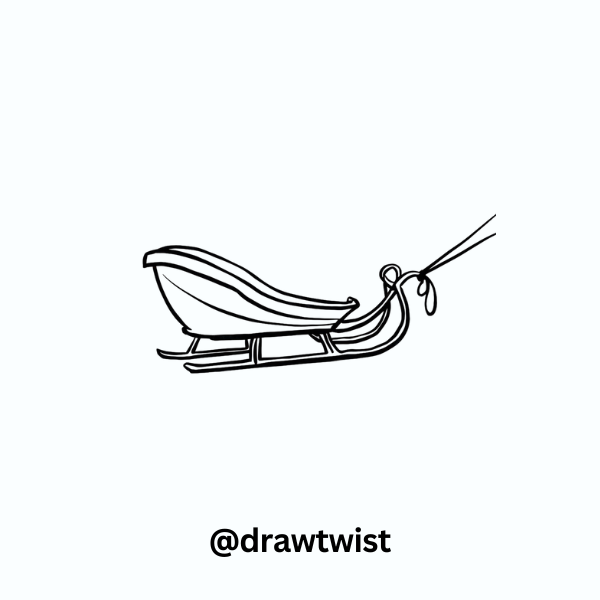 Vintage Rope-Pull Sled