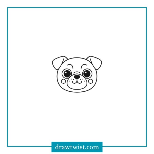 Christmas Pug (Reindeer Costume)