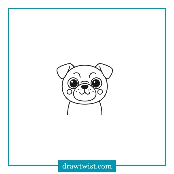 Christmas Pug (Reindeer Costume)