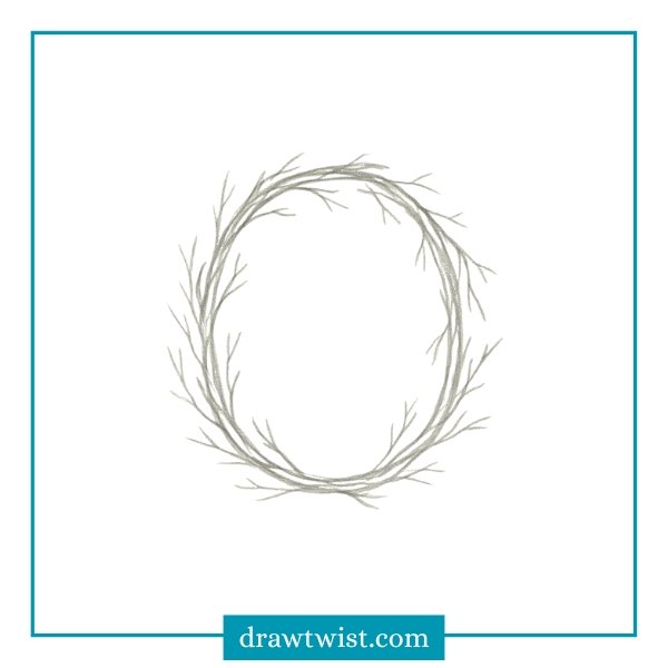 Winter Christmas Wreath