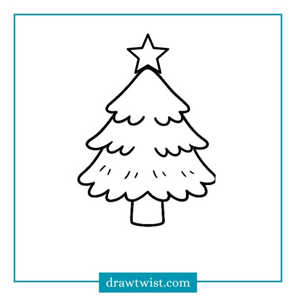 Step 5: Add a Star and More Branch Texture