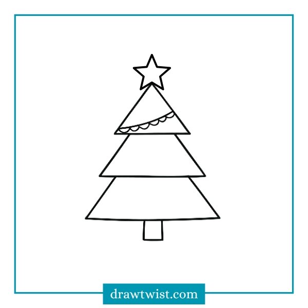 Step 4: Add the Star and First Garland