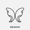 30 Fun and Easy Wing Drawing Ideas to Draw - drawtwist.com