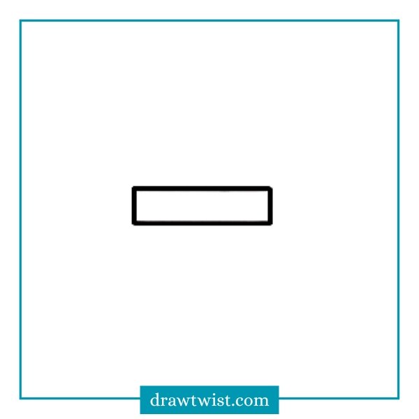 Step 1: Draw the Lid Rectangle