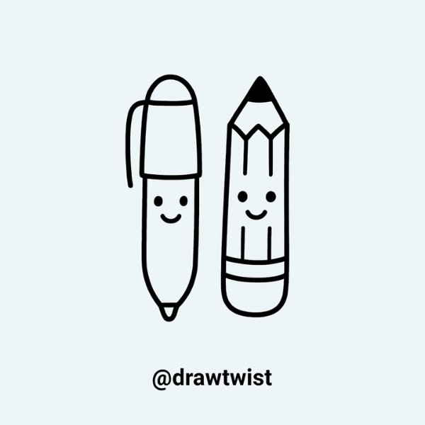 Pen and Pencil Friends