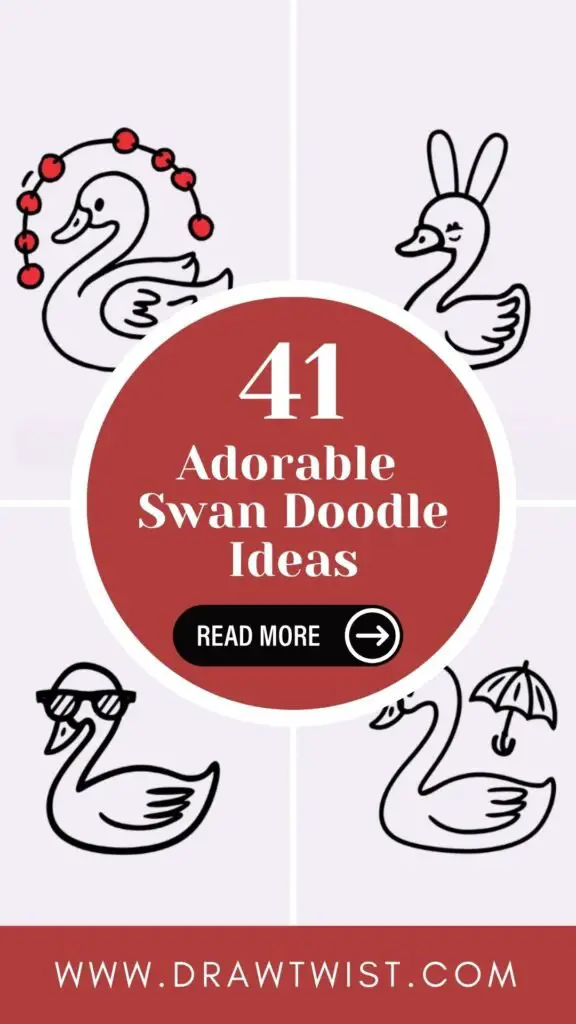 Swan doodles