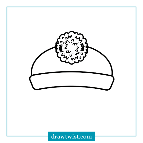 How to Draw Winter Hat