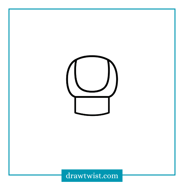 How to Draw Winter mitten