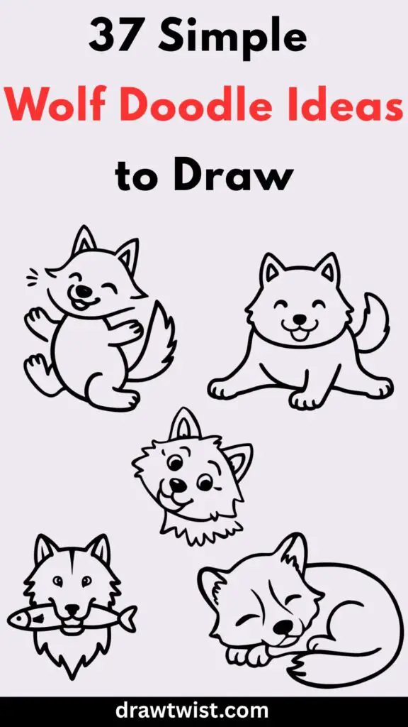 Wolf Doodle Ideas